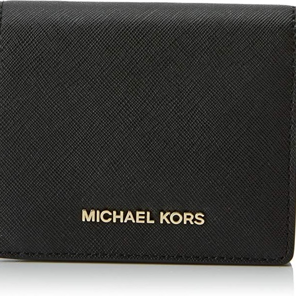 Michael Kors Handbags - Michael Kors Black Jet Set Travel Wallet